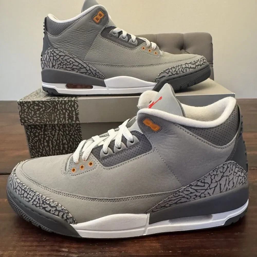 Air Jordan 3 Retro Cool Grey Shoes